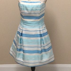 Lilly Pulitzer Blossom strapless silk dress